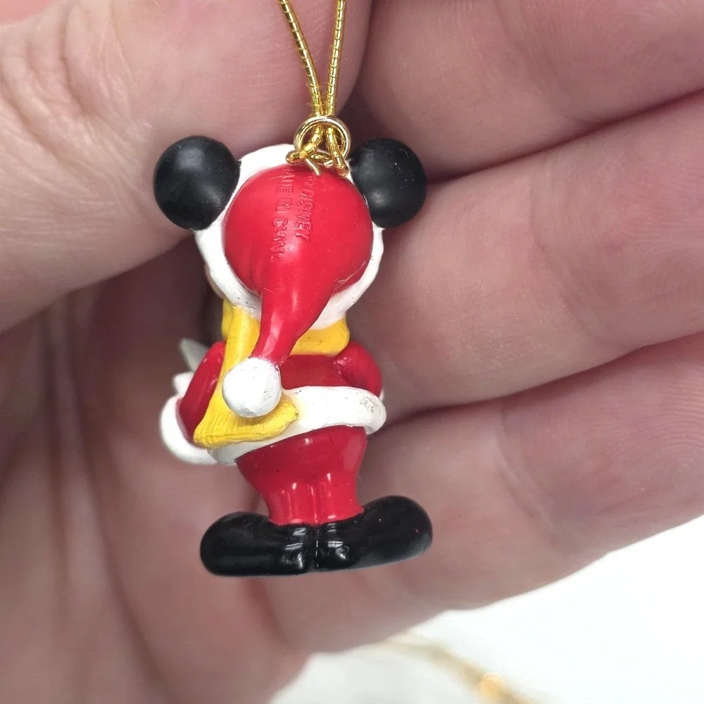 VTG 1995 Ornaments Mini Pepe Le Pew Porky Pig Bugs Bunny Mickey Mouse Elmer Fudd